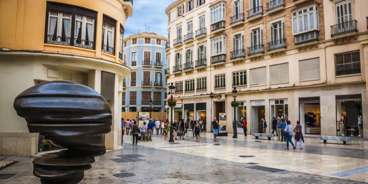Appartamento Marques De Robles Málaga Esterno foto